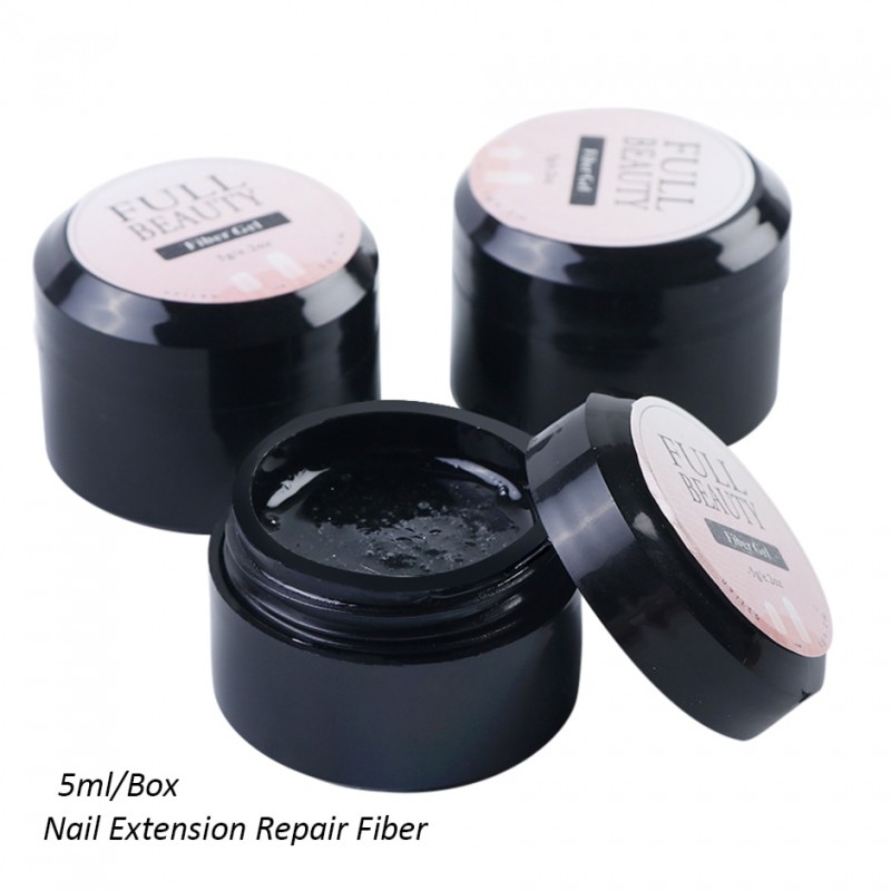 Full Beauty fibre Extension Repair Gel Clear Poly Builder ...