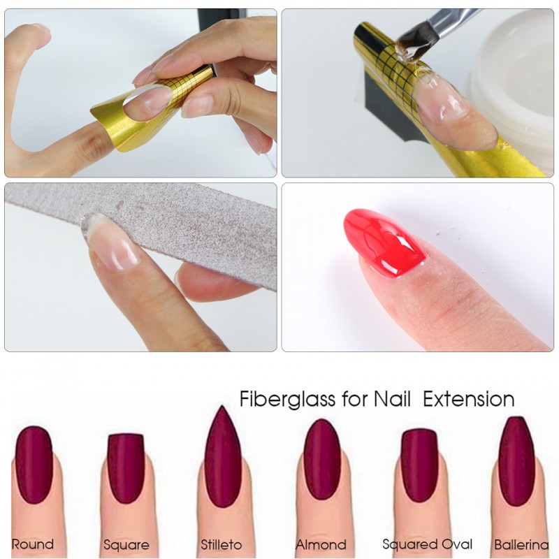 Full Beauty fibre Extension Repair Gel Clear Poly Builder ...